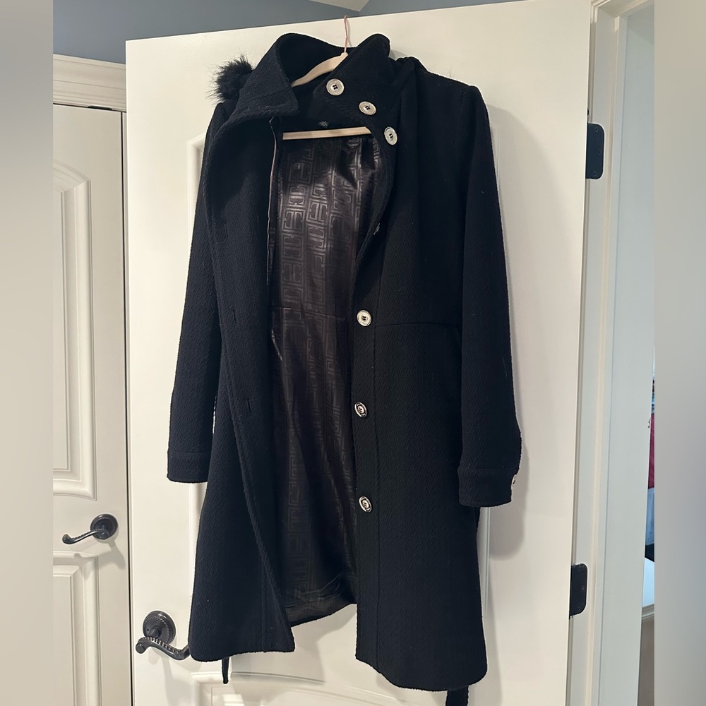 Ivanka Trump Black Trenchcoat